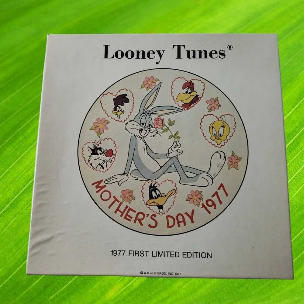 Looney Tunes Limited First Edition 1977 Mother's Day Collector's Plate
